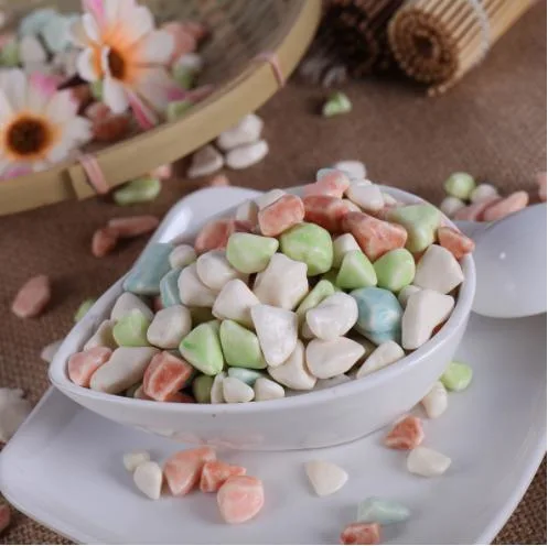 Wholesale Candy Delicious Stone Shape Milk Candy